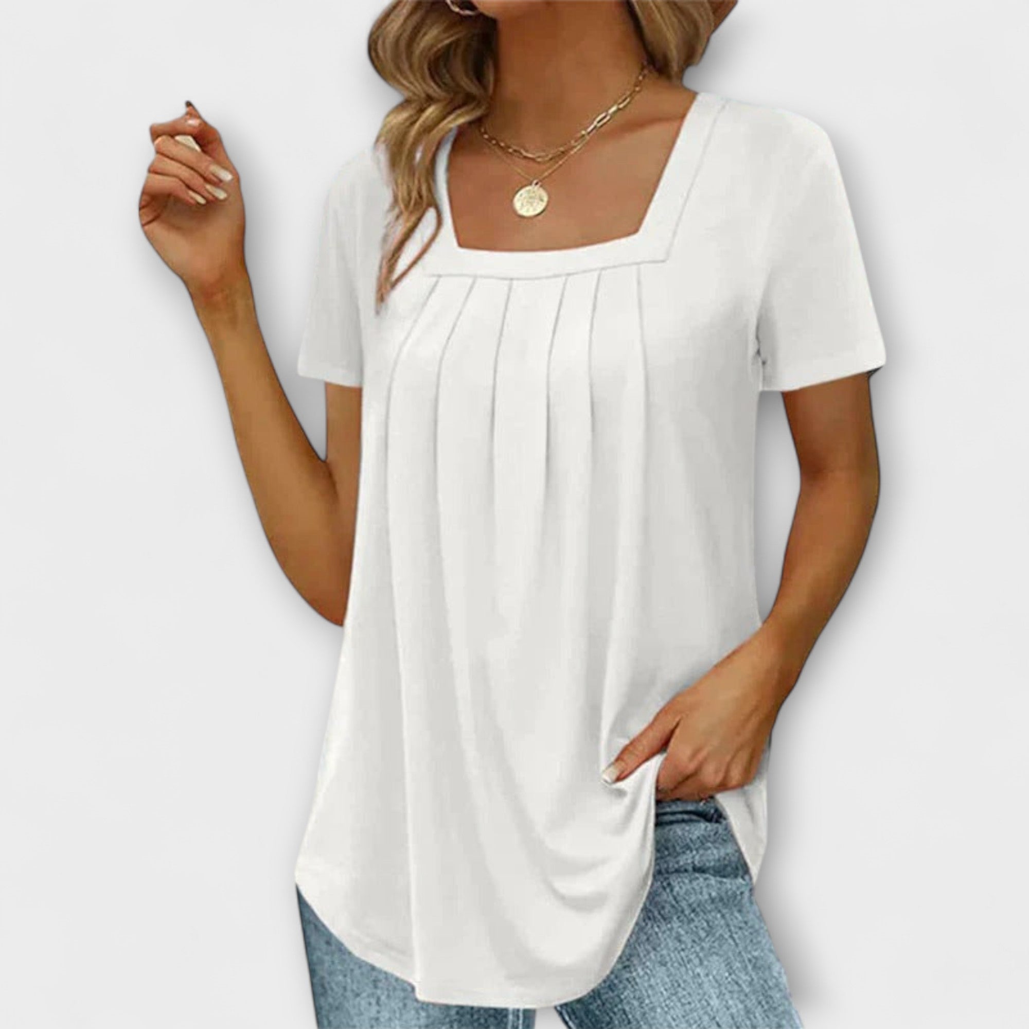 Annie – Let og elegant sommerbluse