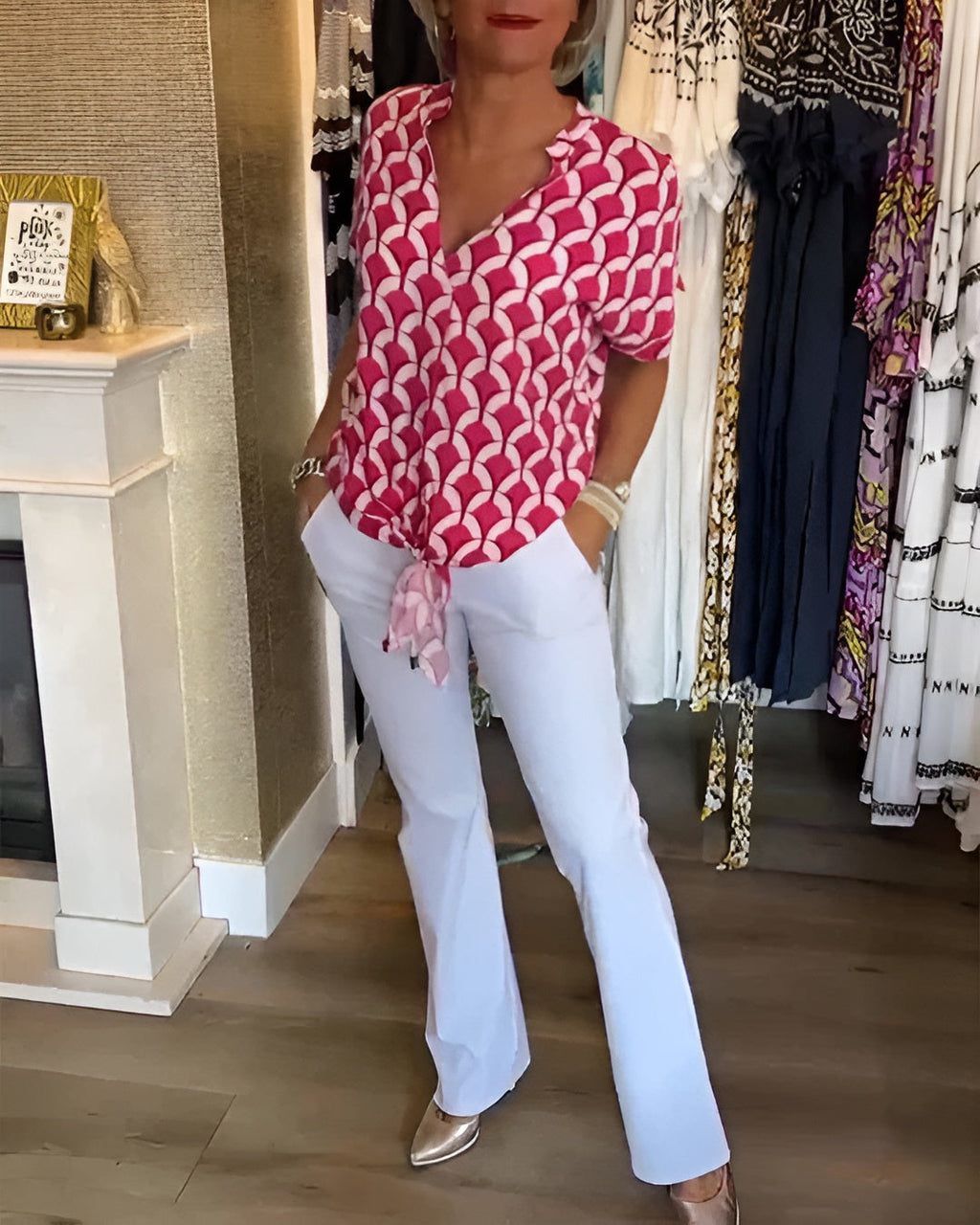 LEONTINE BLUSE | Let og elegant – din nye sommerfavorit