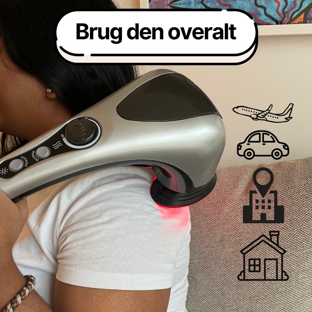 ThermaRelief Shiatsu Massager - Genopliv dine muskler og lindr spændinger