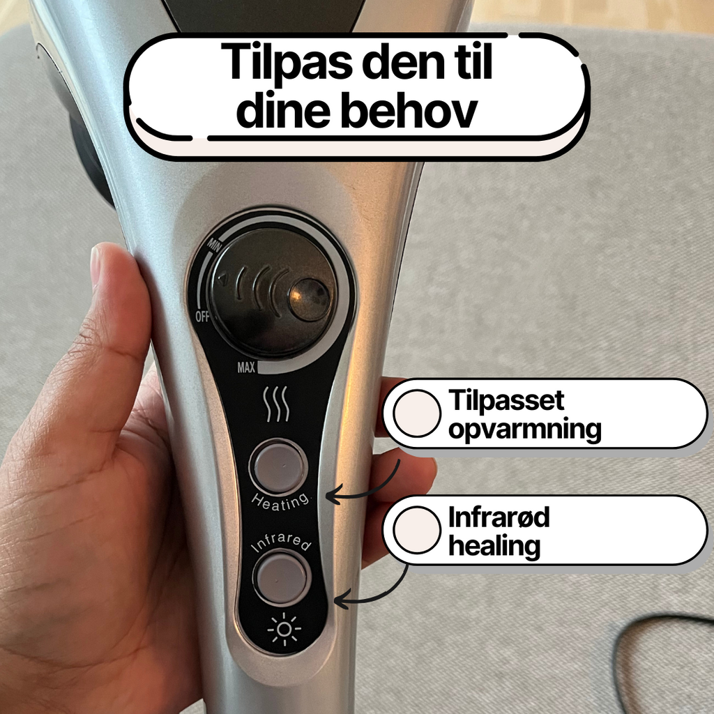 ThermaRelief Shiatsu Massager - Genopliv dine muskler og lindr spændinger
