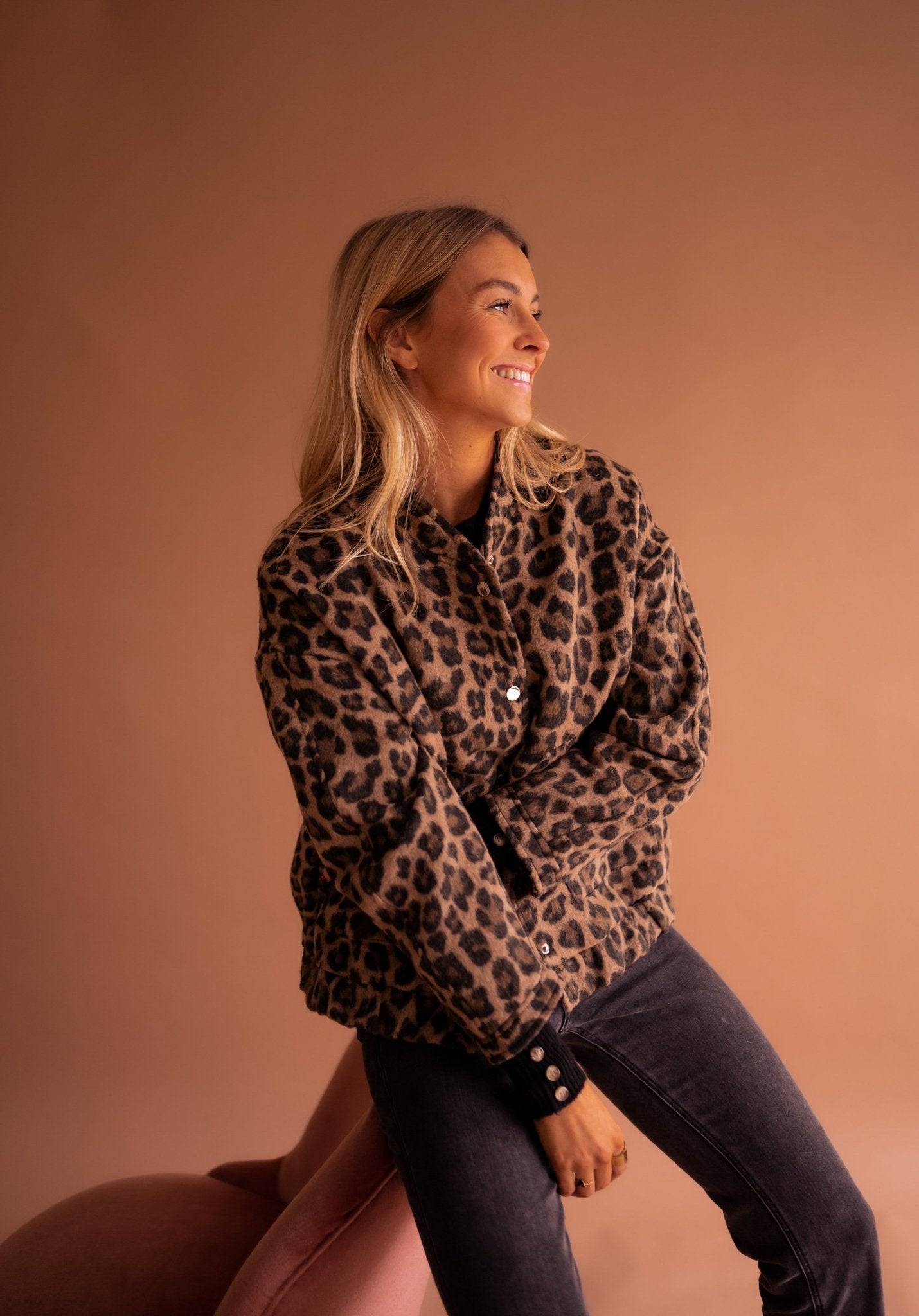 Charlene | Trendy leopardjakke