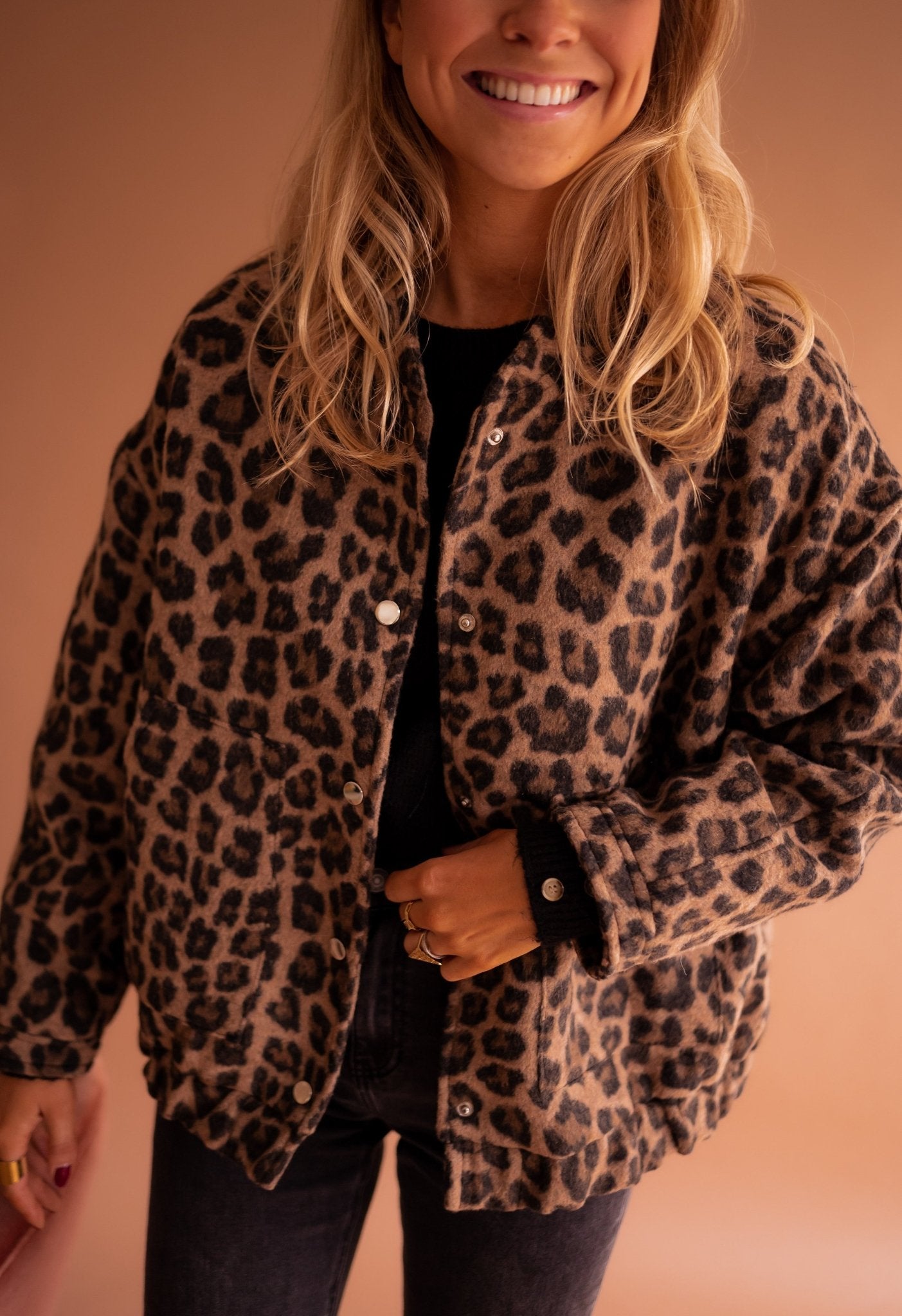 Charlene | Trendy leopardjakke