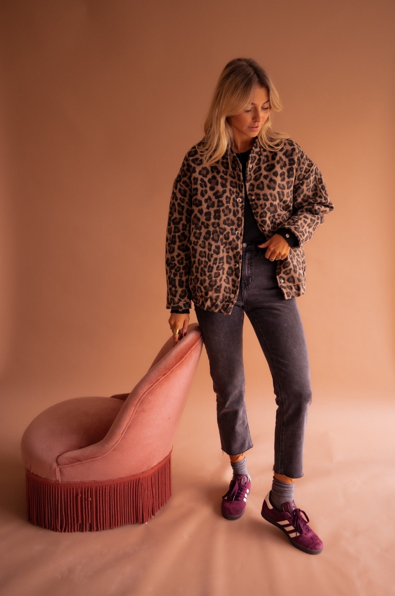 Charlene | Trendy leopardjakke