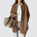 Signe | Elegant brun cardigan