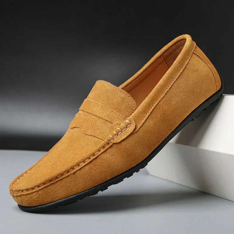 Kathrine | Stilfulde Ruskindsloafers