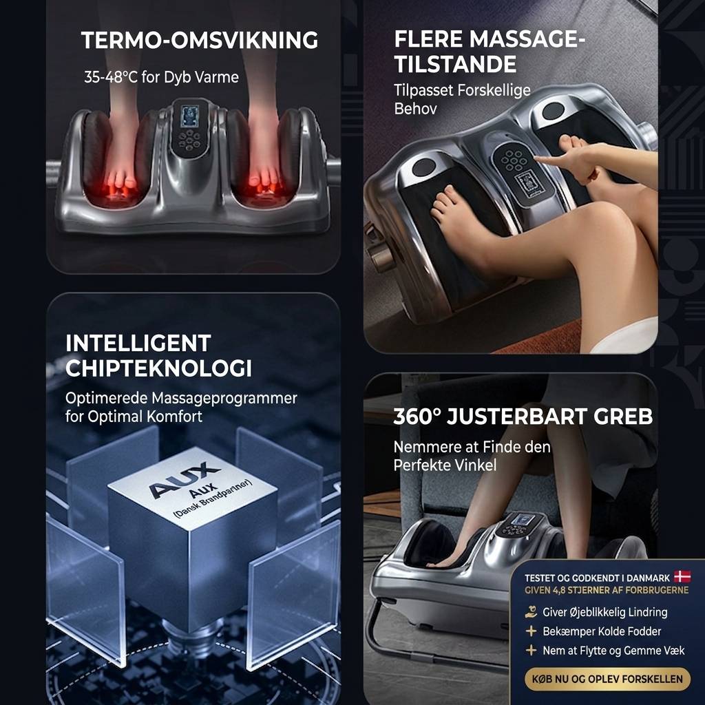 Bymarly Fod- og Benmassager – Avanceret Massageapparat til Daglig Velvære