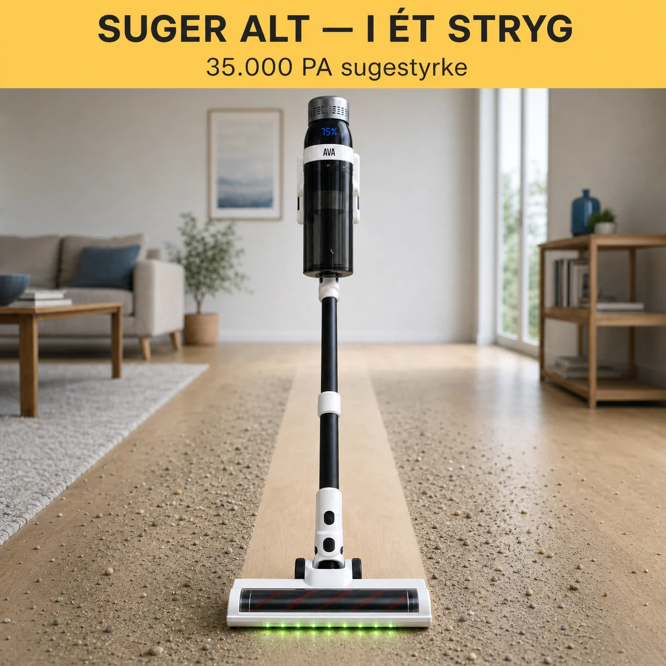 CleanFresh Active™ – Ledningsfri Støvsuger