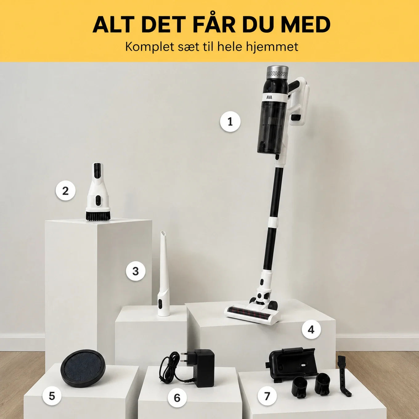 CleanFresh Active™ – Ledningsfri Støvsuger