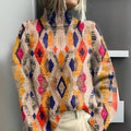 Ninthe | Trøje med geometrisk print