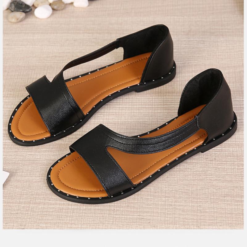 Monika | Stilfulde Sandaler med Åben Tå