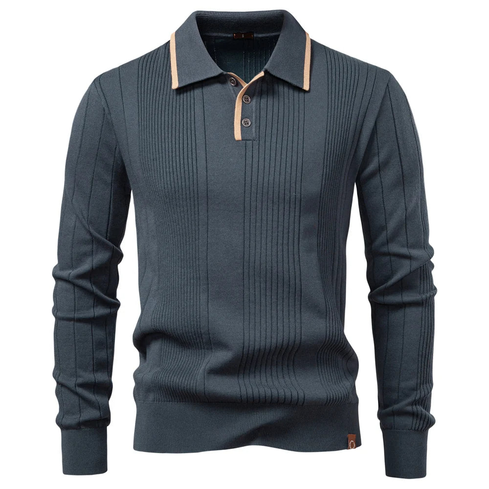 Elias | Strikket Polo