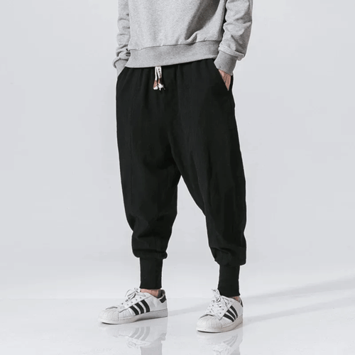 Antonin | Trendy Herre Joggerbukser Med Sidelommer