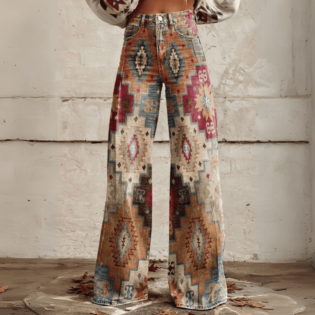 Mila | Vintage Brede Ben Jeans