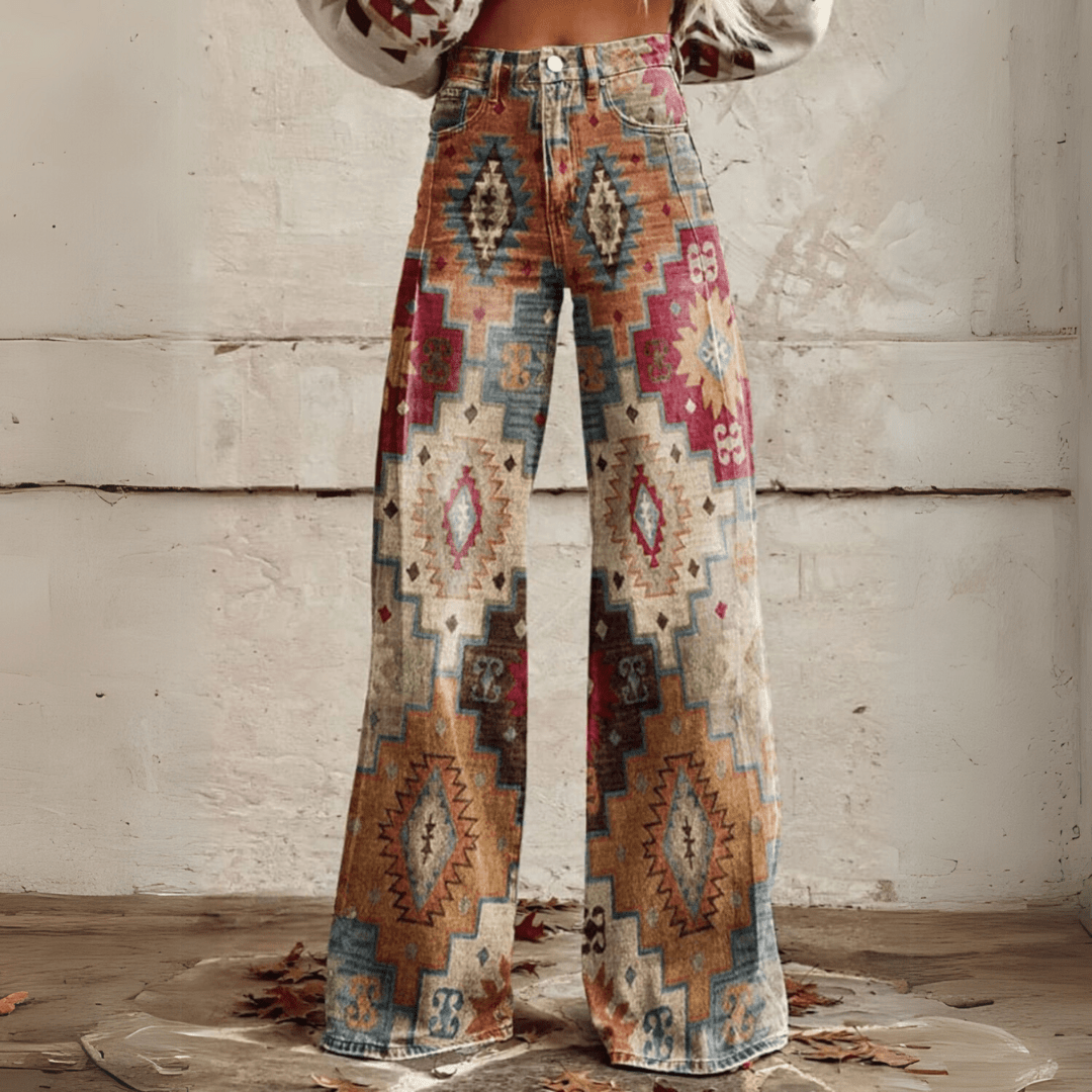 Mila | Vintage Brede Ben Jeans
