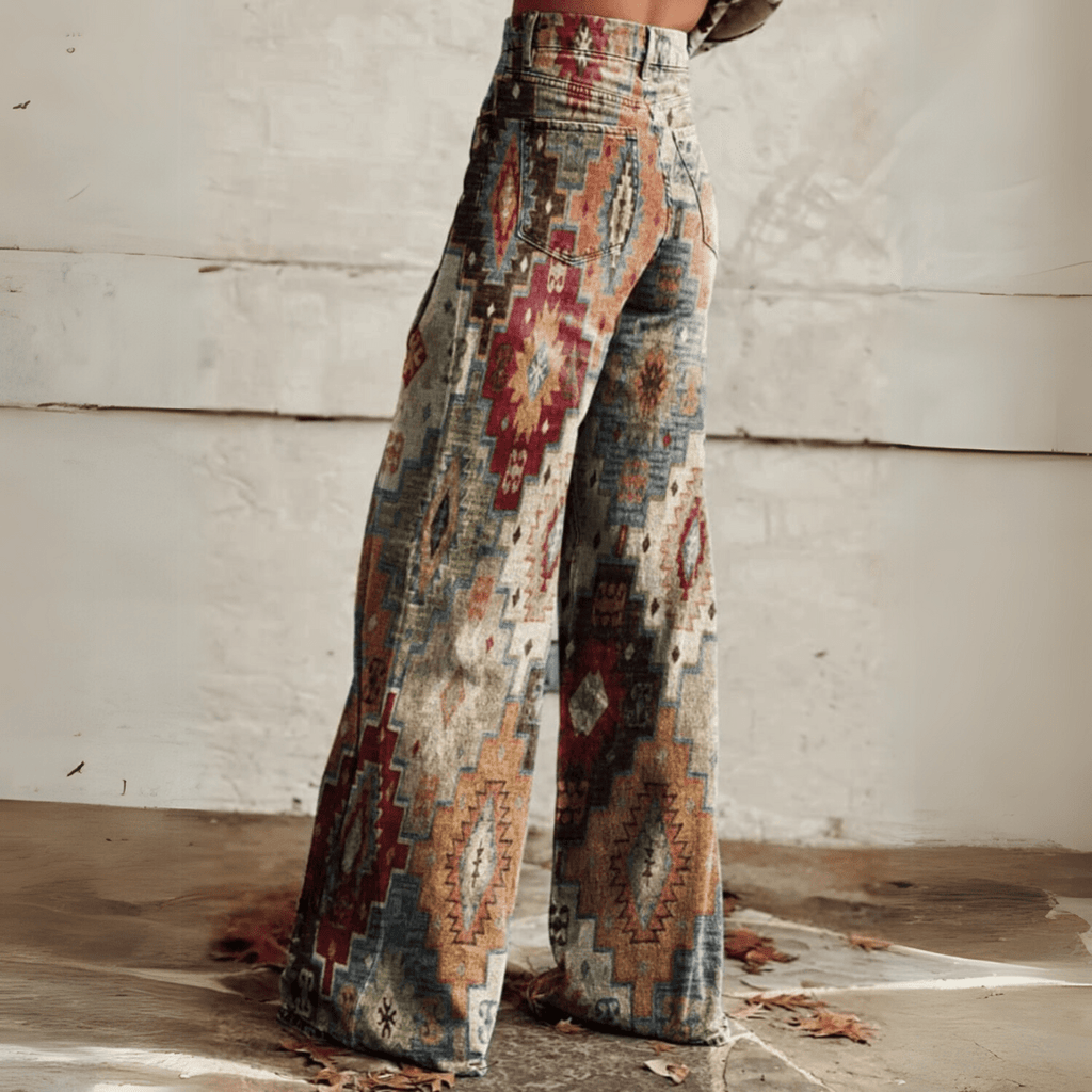 Mila | Vintage Brede Ben Jeans