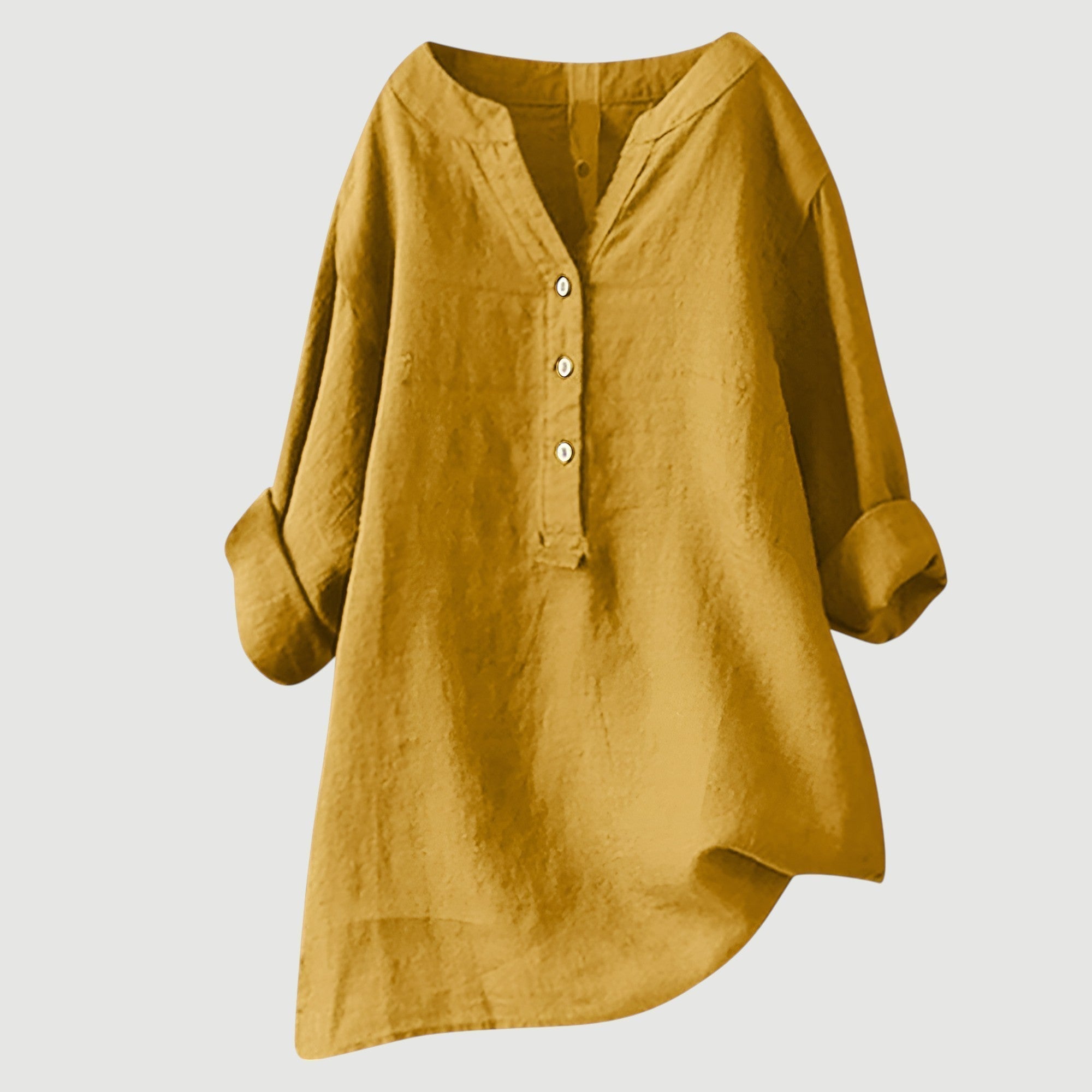 Freja | Let og komfortabel Bluse med knapper