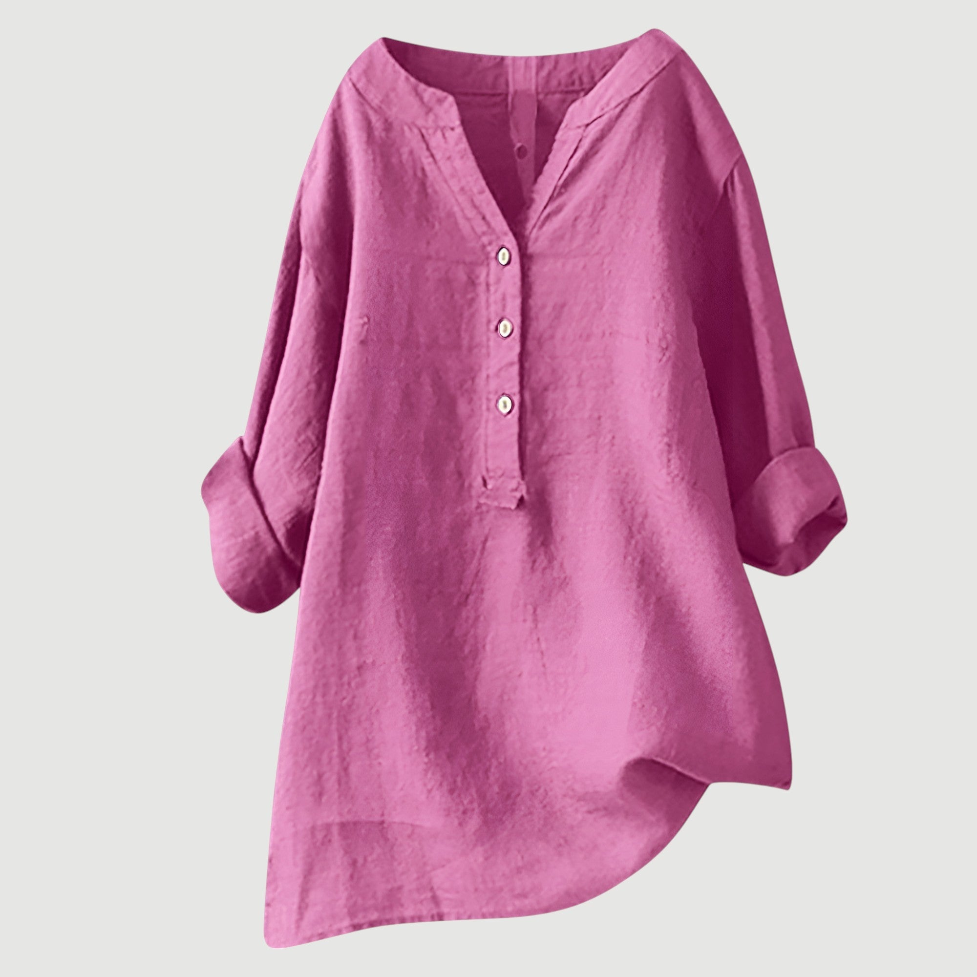 Freja | Let og komfortabel Bluse med knapper