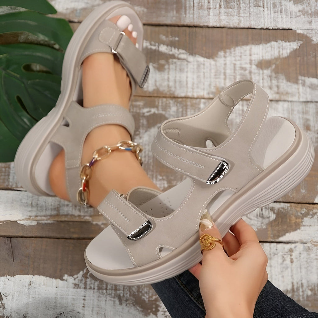 Gitte | Komfortable Justerbare Sandaler