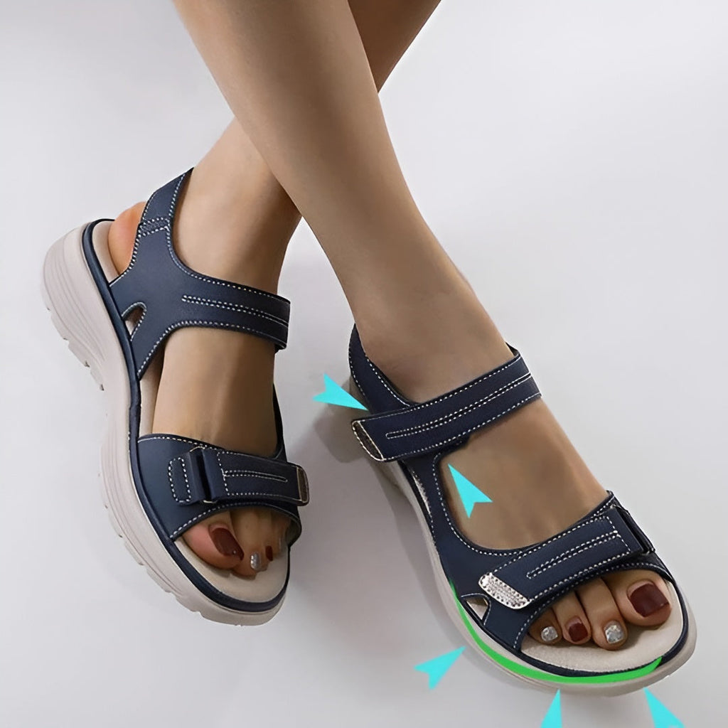 Gitte | Komfortable Justerbare Sandaler