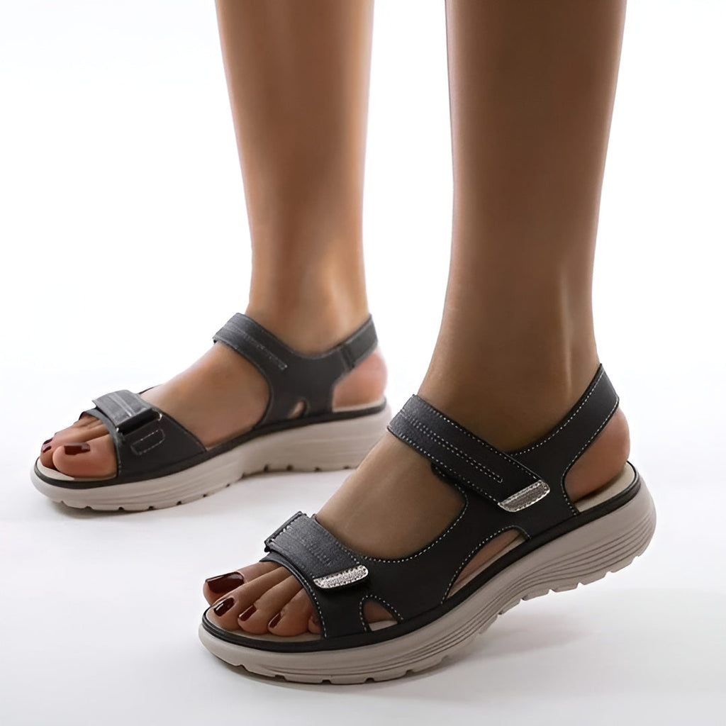 Gitte | Komfortable Justerbare Sandaler
