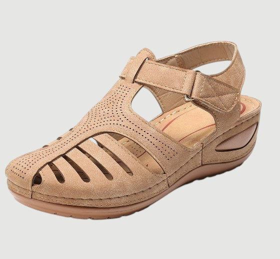 Apolo ortopædiske sandaler med kilehæl