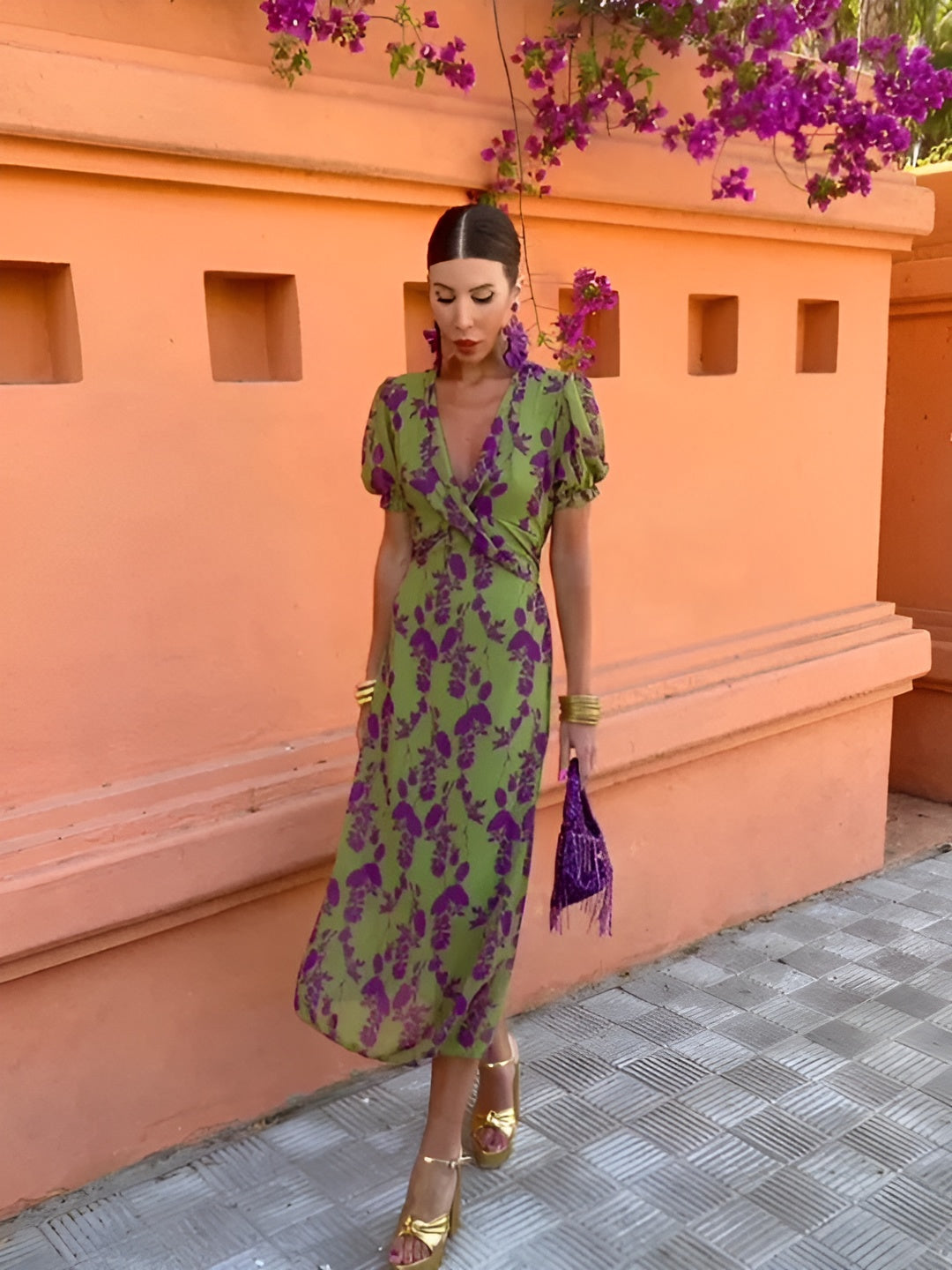 Luna – Elegant Stilfuld Sommerkjole