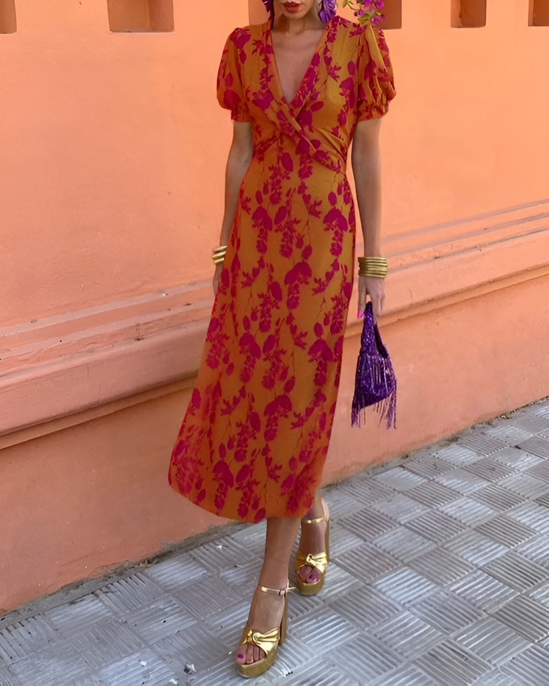 Luna – Elegant Stilfuld Sommerkjole
